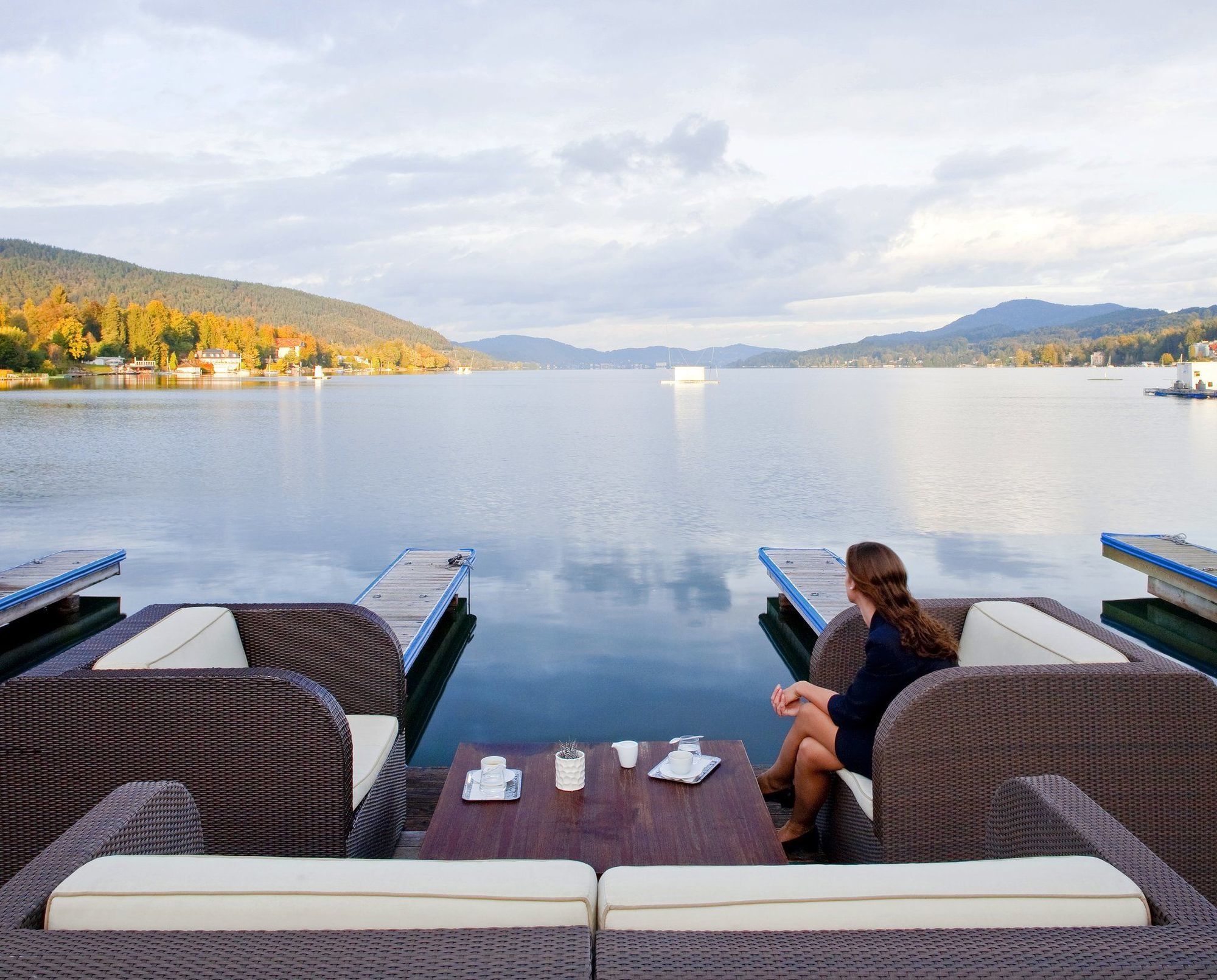 Falkensteiner Schlosshotel Velden - The Leading Hotels Of The World Velden am Wörthersee Restaurace fotografie